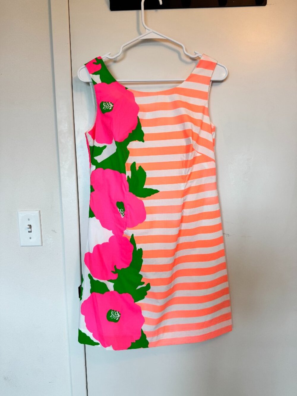 Lilly Pulitzer Delia Sunrise Mini Shift Dress Size 2